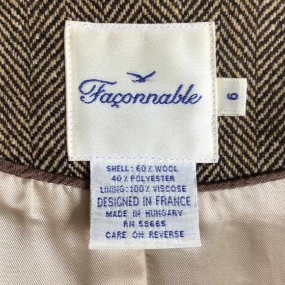 Vintage Faconnable wool blazer - Picture 10 of 16